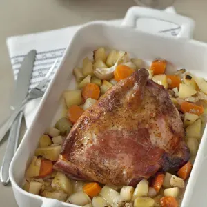 Palette de porc fumé